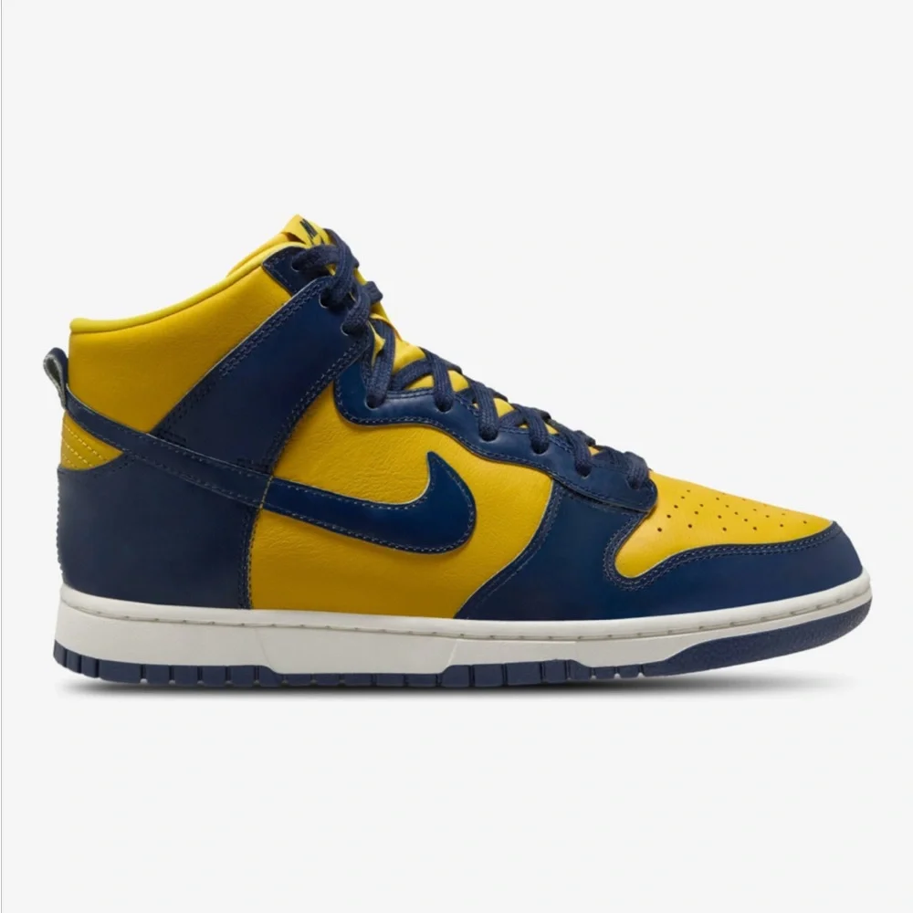 Nike Men's Dunk High‎ Retro SE Michigan Brand New